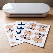 Papelaria personalizada com Silhouette Portrait